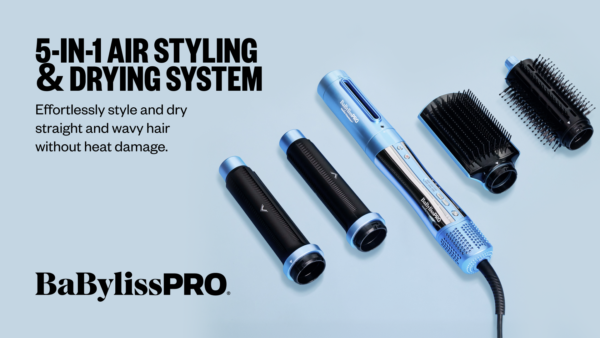 Amazon.com: BaBylissPRO Multi-Styler Hair Dryer Brush | Dry, curl